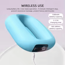 Electric Body Vibration Fascia Ring Fitness Massage Ring Body Shaping Massager