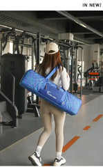 Women's Sports Gym Bag Pilates Yoga Mat Backpack Waterproof Yoga Bag Fitness Portable Sports Bag