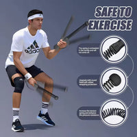 Heavy Duty Cordless Ropeless Jump Rope Weighted Quiet Battle Ropes For Home Gym Cardio