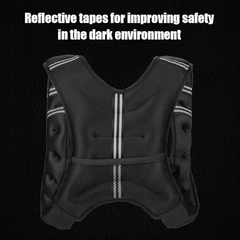 Weighted Vest for Men Women, 12 -30 Lbs Weights Included