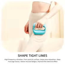 Electric Body Vibration Fascia Ring Fitness Massage Ring Body Shaping Massager
