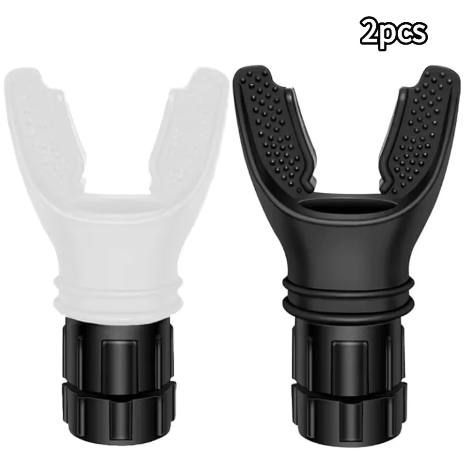 Portable Adjustable Resistance Breathing Trainer Silicone Mouthpiece Improve Lung Capacity