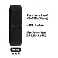 Fabric Resistance Hip Booty Bands Glute Thigh Elastic Workout Squat Circle Stretch Fitness Strips