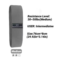 Fabric Resistance Hip Booty Bands Glute Thigh Elastic Workout Squat Circle Stretch Fitness Strips