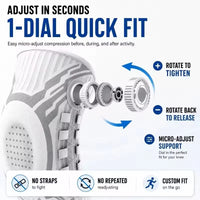 Smart Knob Knee Brace Patella Gel Pad Lateral Stabilizer Compression Support