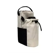 Orange Strong Magnetic Gym Water Bottle Bag - Magnet & RFID Safe Waterproof Pouch