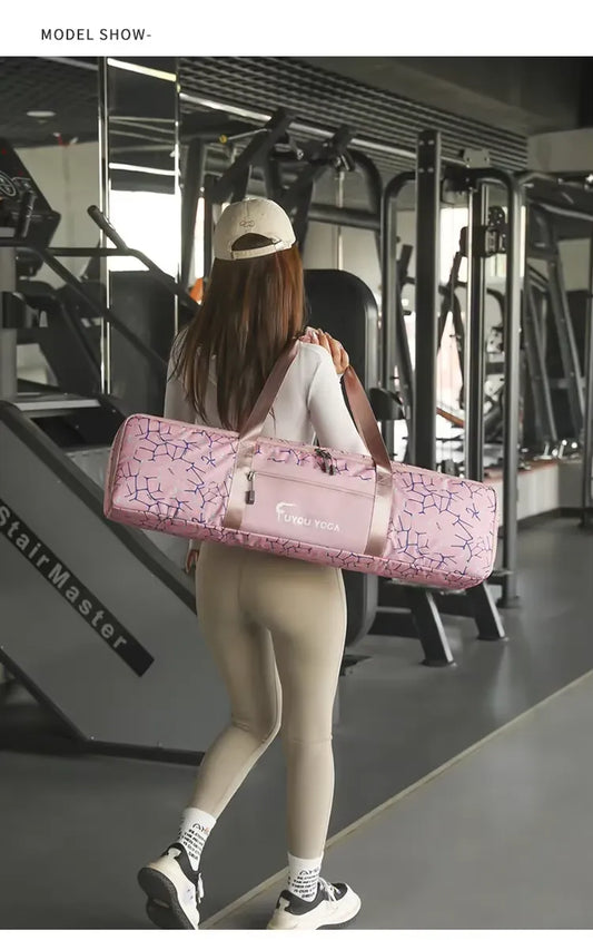 Women's Sports Gym Bag Pilates Yoga Mat Backpack Waterproof Yoga Bag Fitness Portable Sports Bag