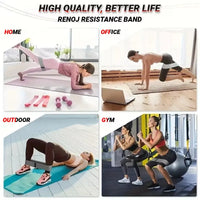 Fabric Resistance Hip Booty Bands Glute Thigh Elastic Workout Squat Circle Stretch Fitness Strips