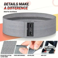 Fabric Resistance Hip Booty Bands Glute Thigh Elastic Workout Squat Circle Stretch Fitness Strips